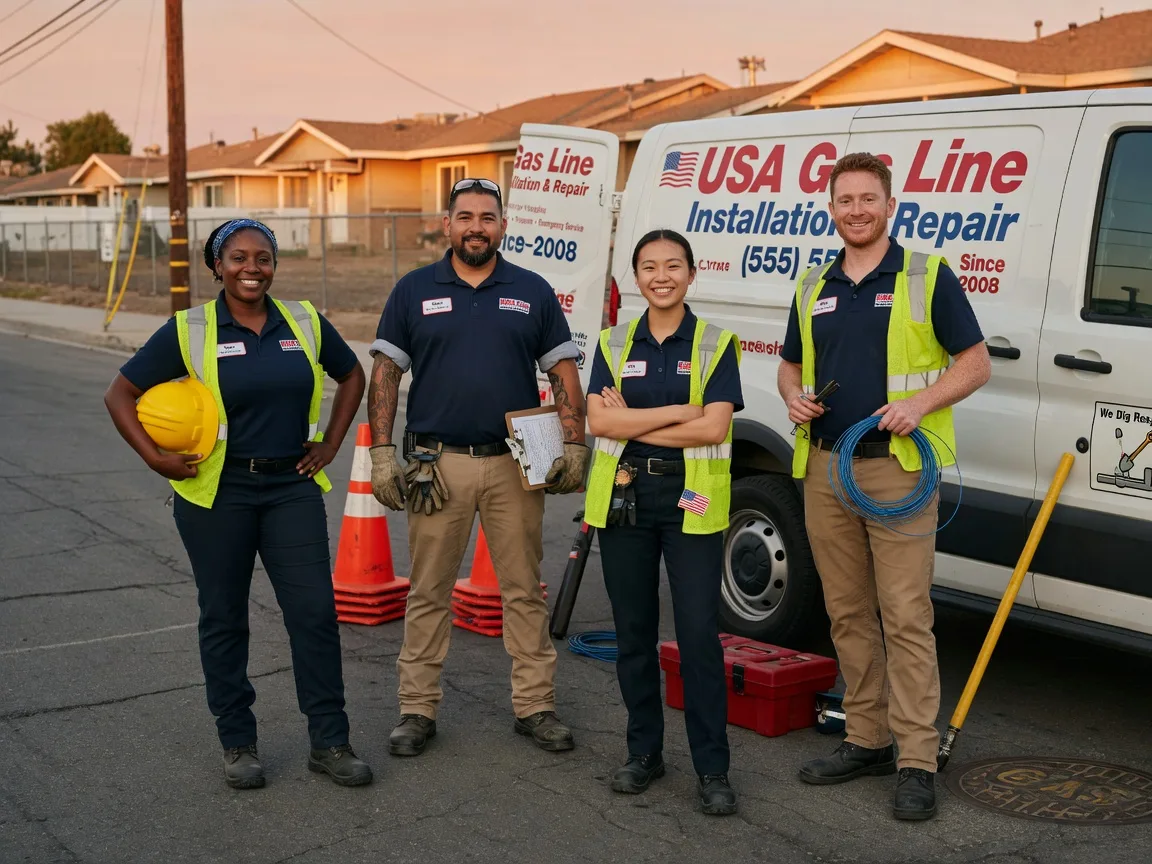 Gas Line Installation company in Lake Park, IA